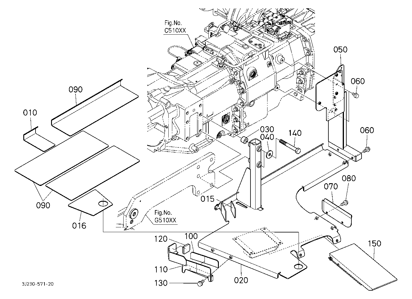 Fuel Tank Bracket [With Loader Equipment]
