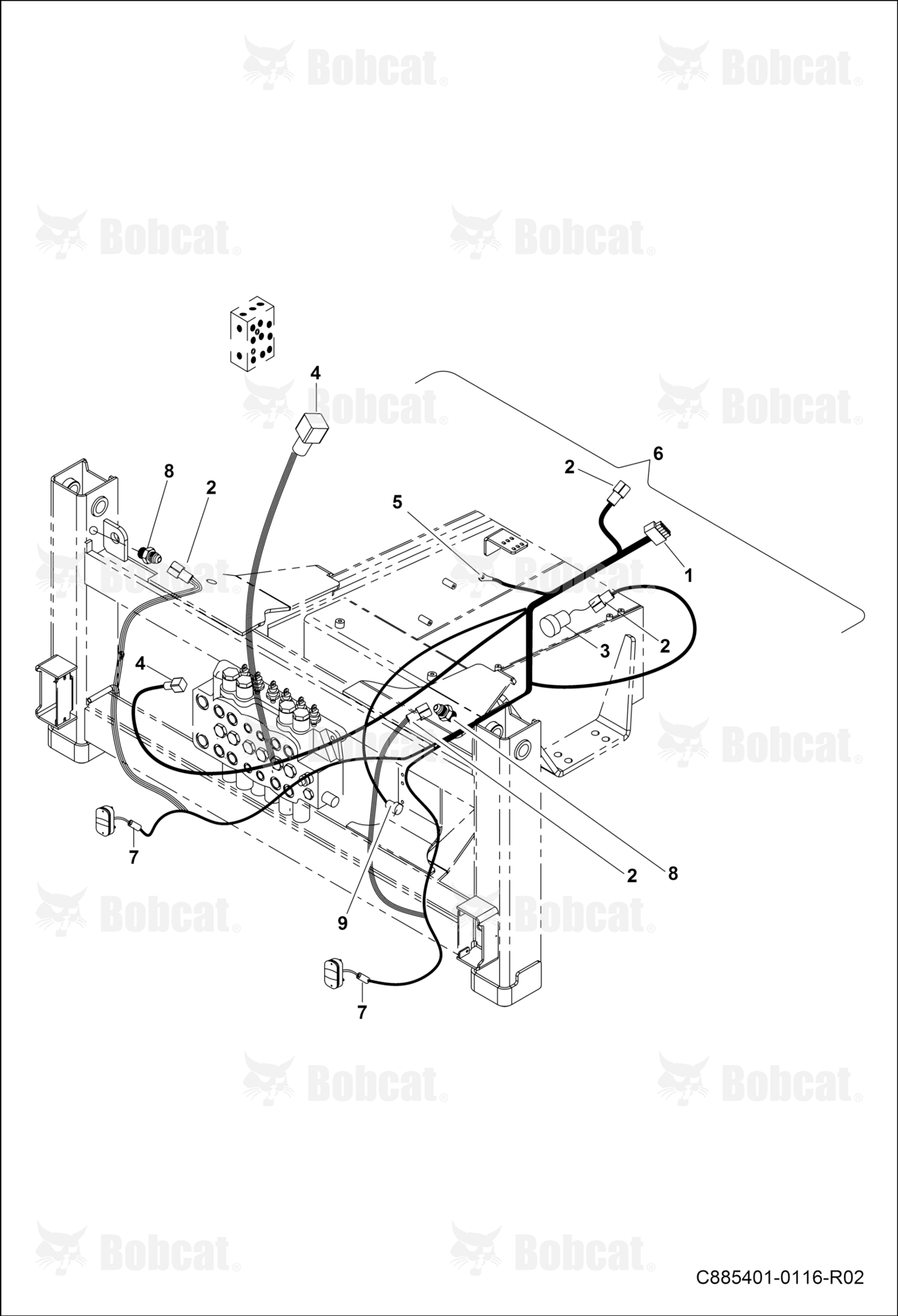 Backhoe Fitting Group