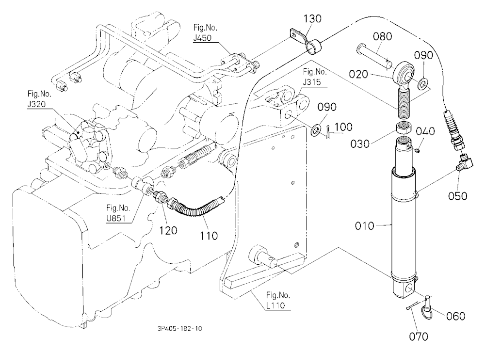 Assist Cylinder Kit Lh [Option]