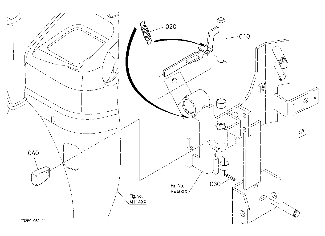 Loader Lock Lever