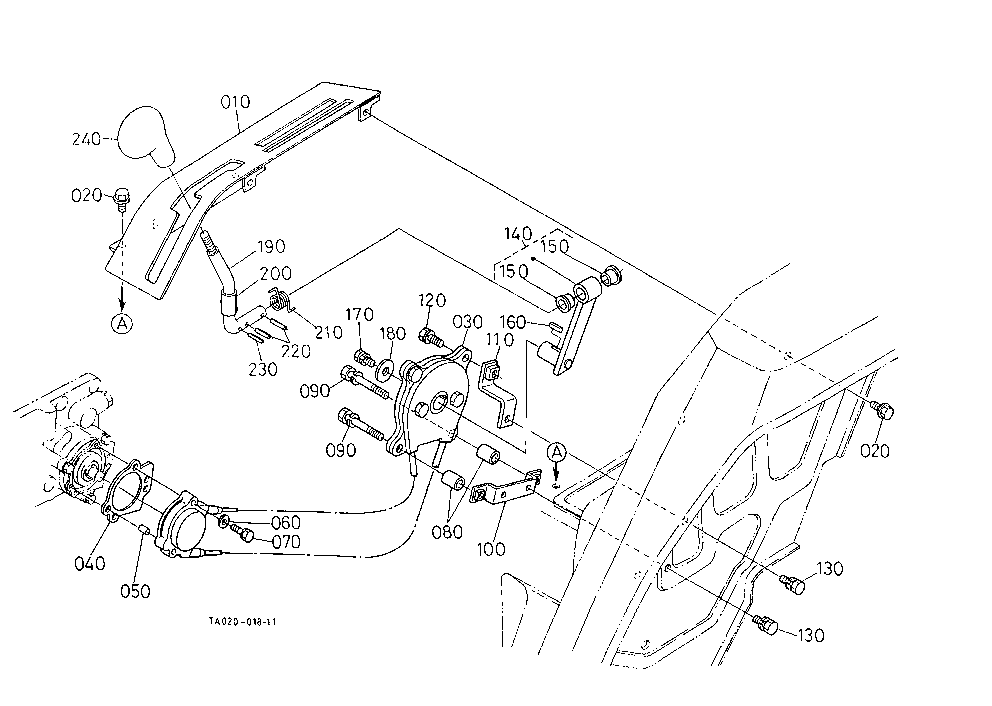 Main Gear Shift Lever [Gst Type]