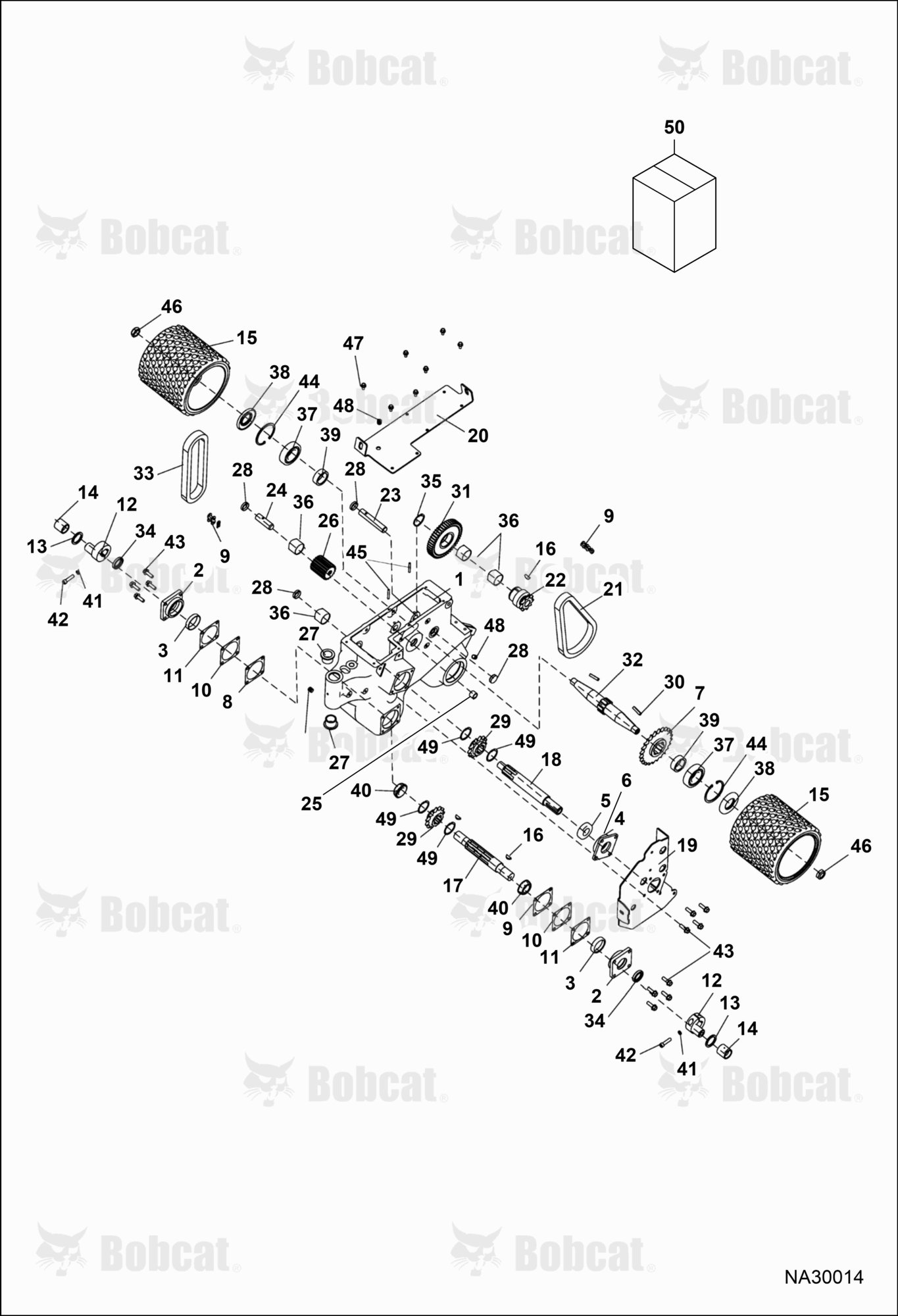 Gear Case  B6F112000 & Above