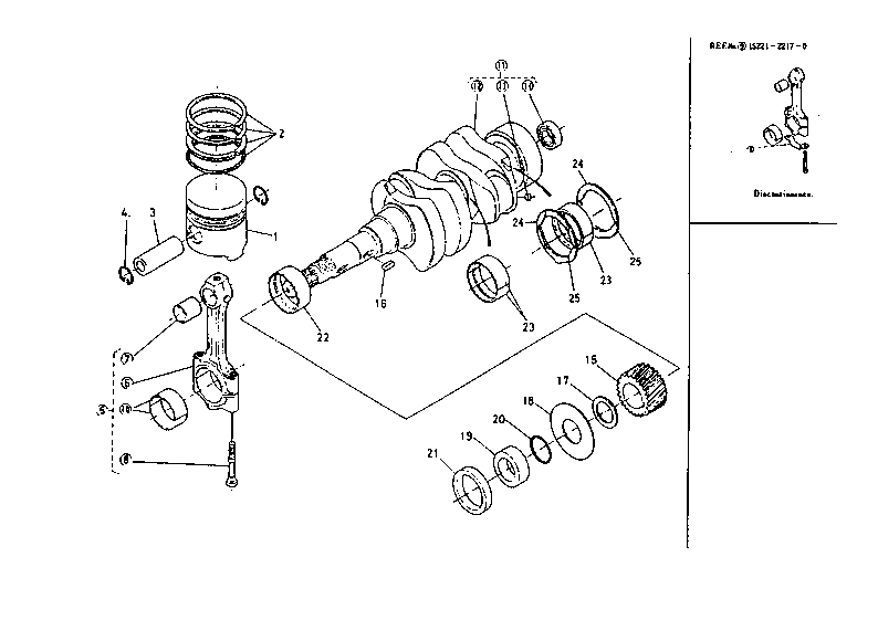 Piston Crankshaft