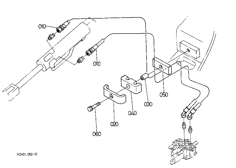 Hydraulic Oil Line (Tilt)