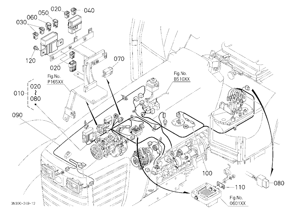 Electrical Wiring (Engine) [Except Dual Speed Type