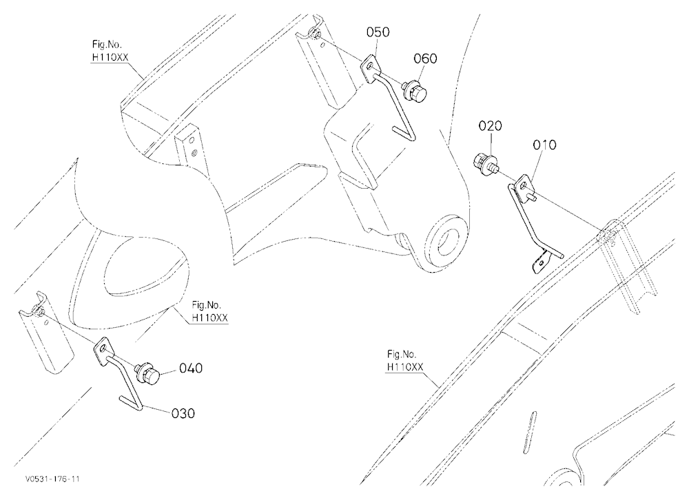 Hose Guide (Arm)