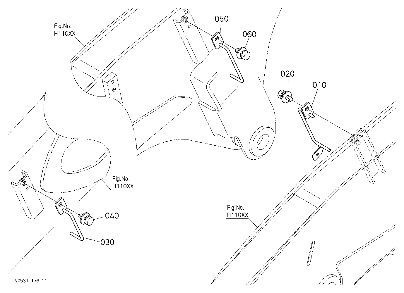 Hose Guide (Arm)