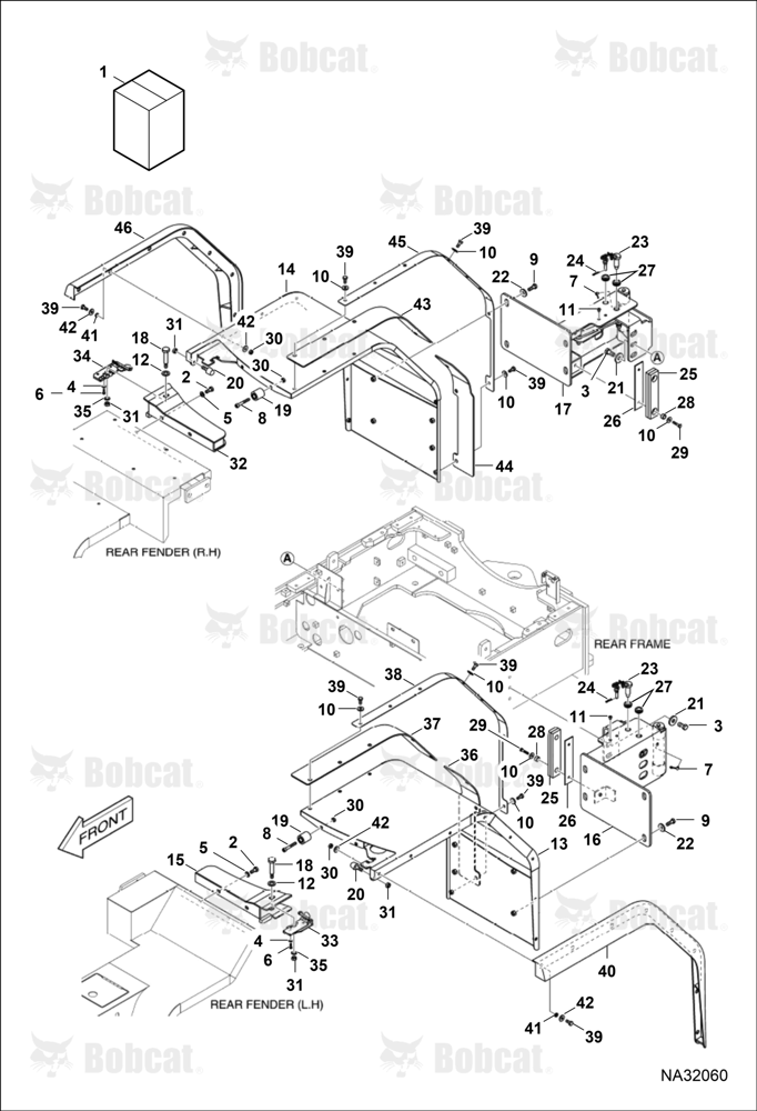 Full Fender Kit (Rear)