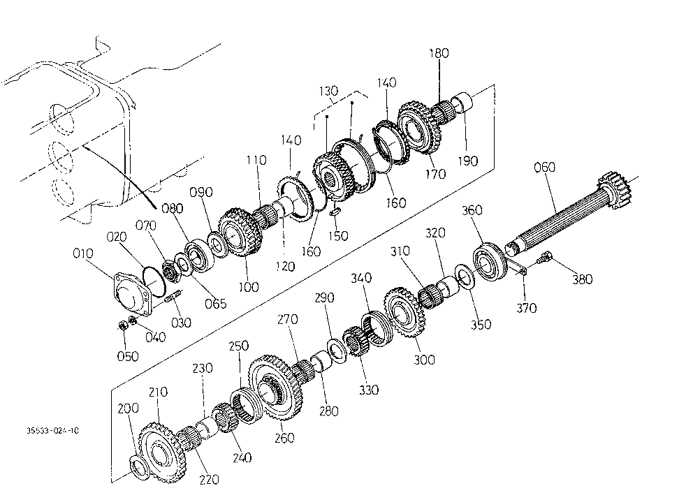 Countershaft [Except Manual Shuttle And Su]