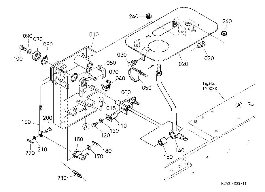Control Lever 2 (Shovel)