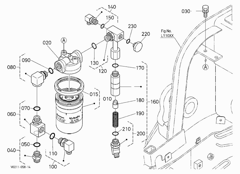 HST FILTER [HYDRAULIC HITCH] [EXCEPT HIGH FLOW]