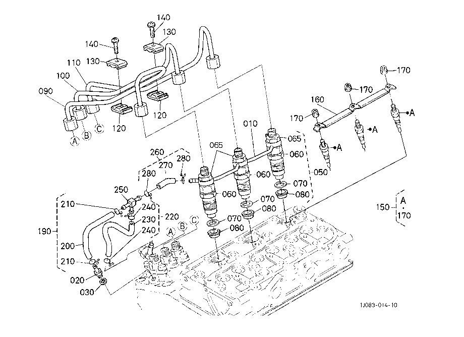 Injector And Glow Plug