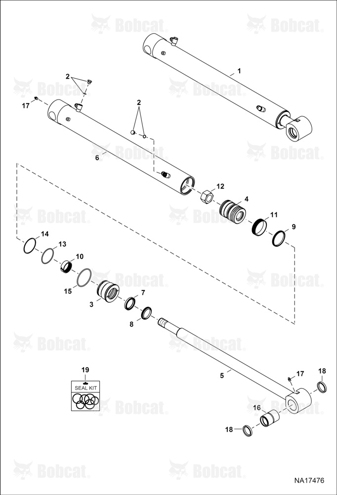 Arm Cylinder B4GM11001 - B4GM11733