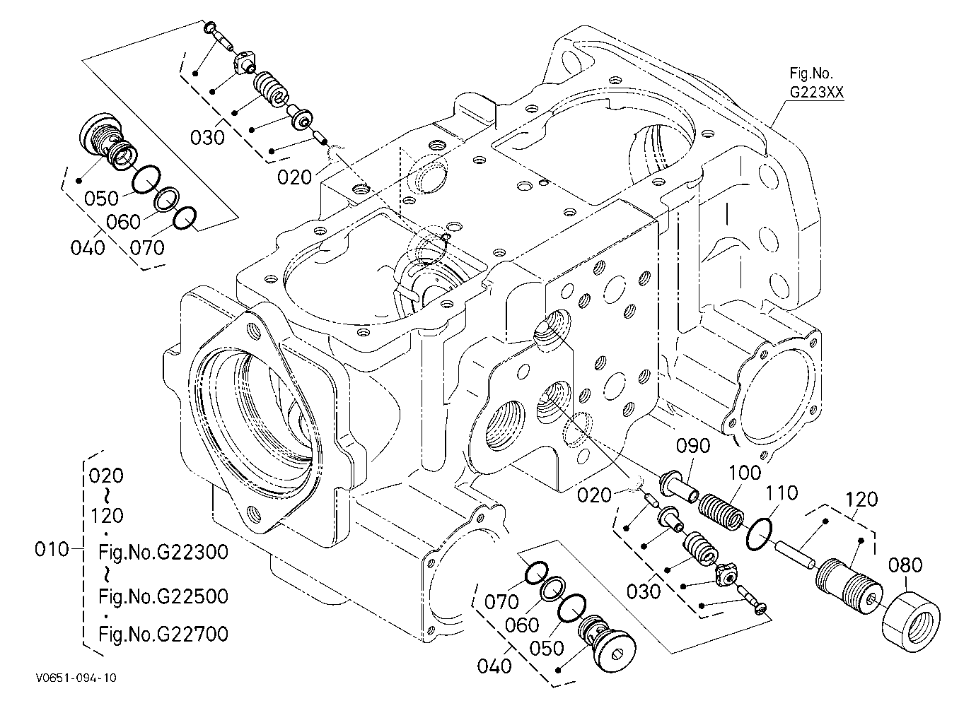 Hst Pump (Valve) [Component Parts]