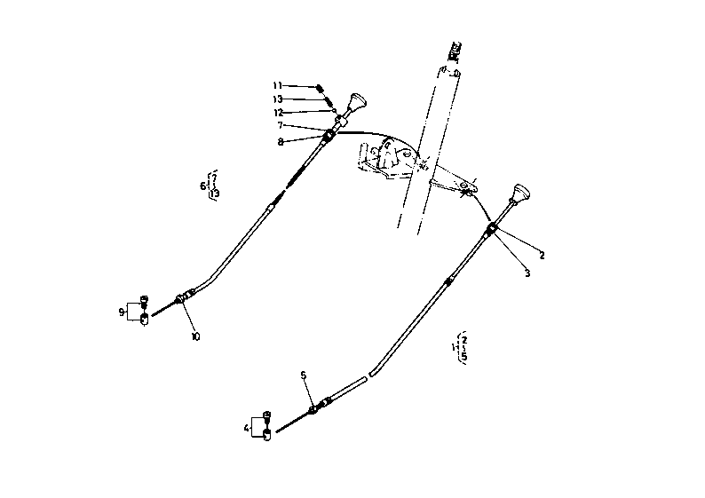 Decompress Wire And Engine Stop Wire Group