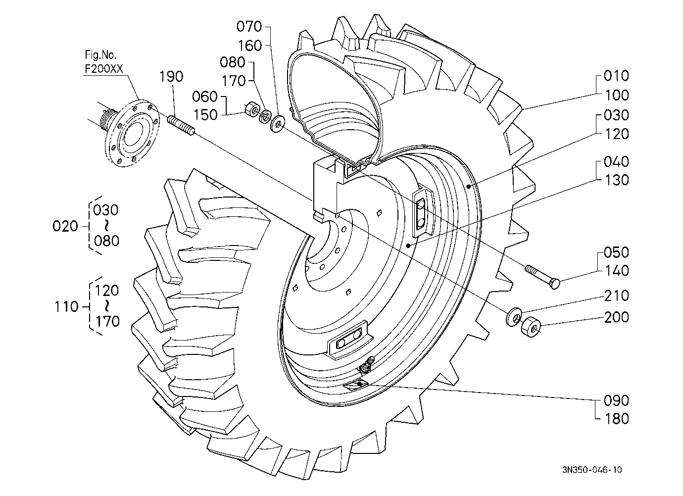 Rear Wheel (18.4-34)