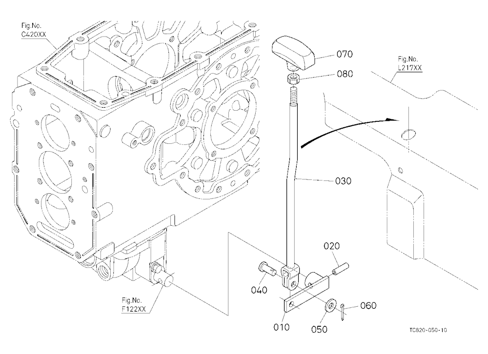 Front Wheel Drive Lever