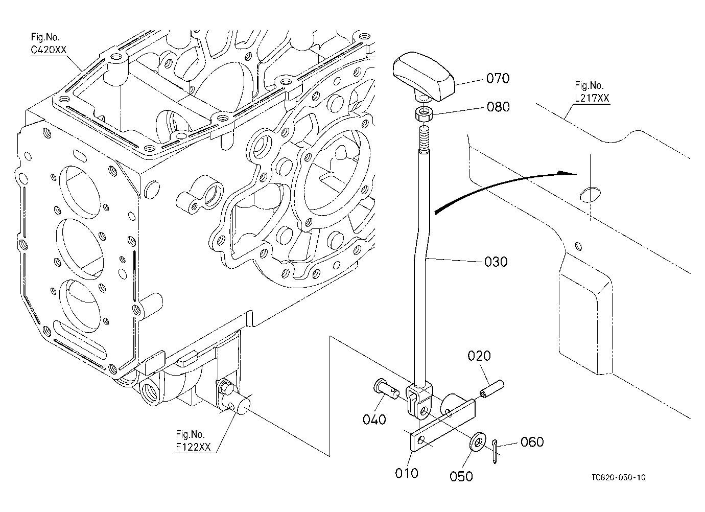 Front Wheel Drive Lever