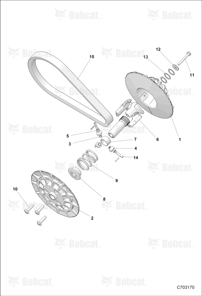 Drive TRAIN, CLUTCH, Secondary