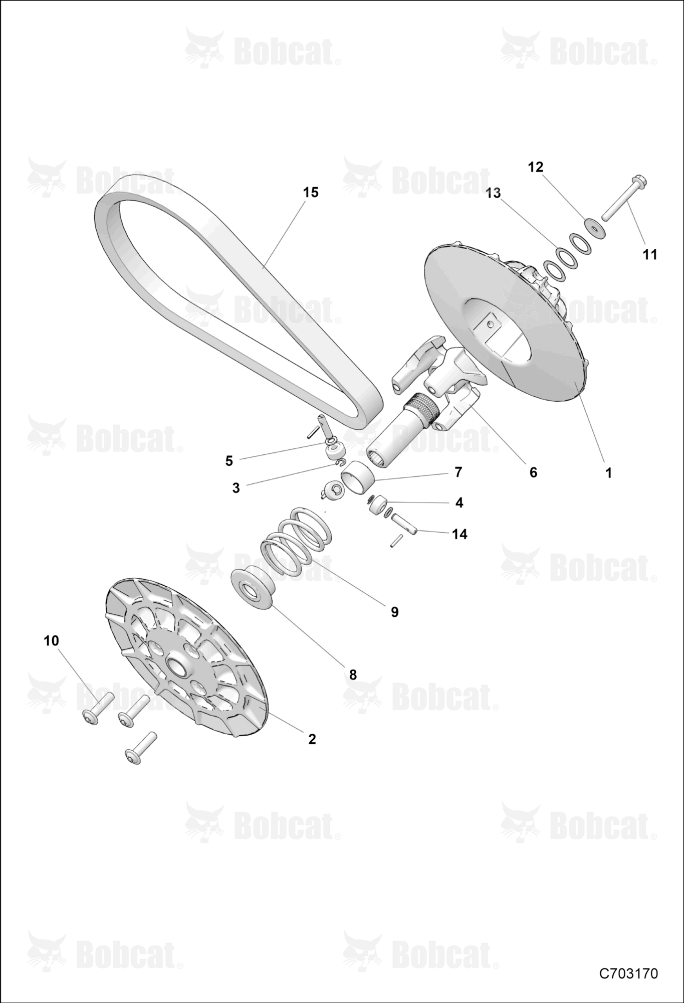 Drive TRAIN, CLUTCH, Secondary