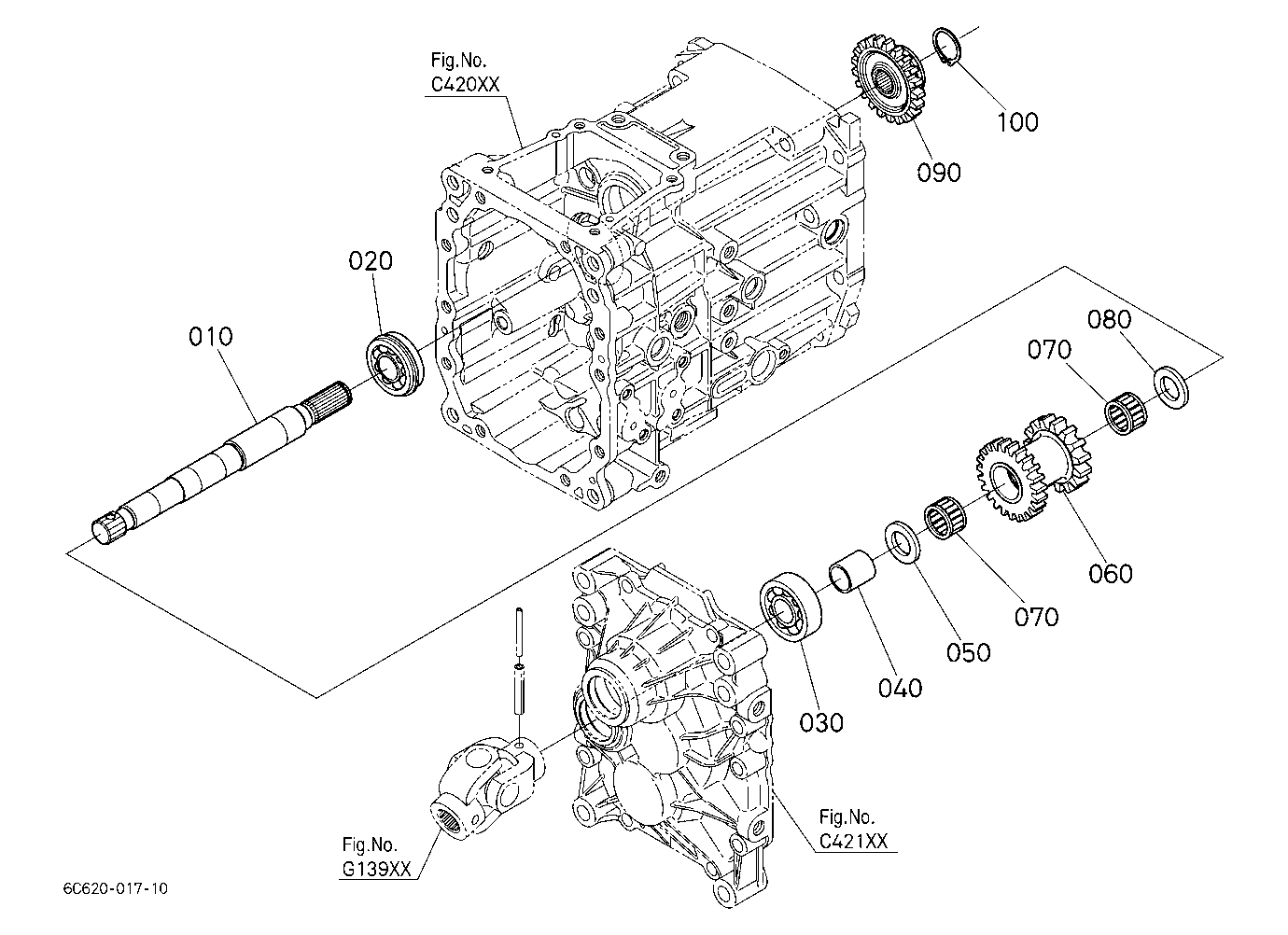 Front Wheel Propeller Shaft