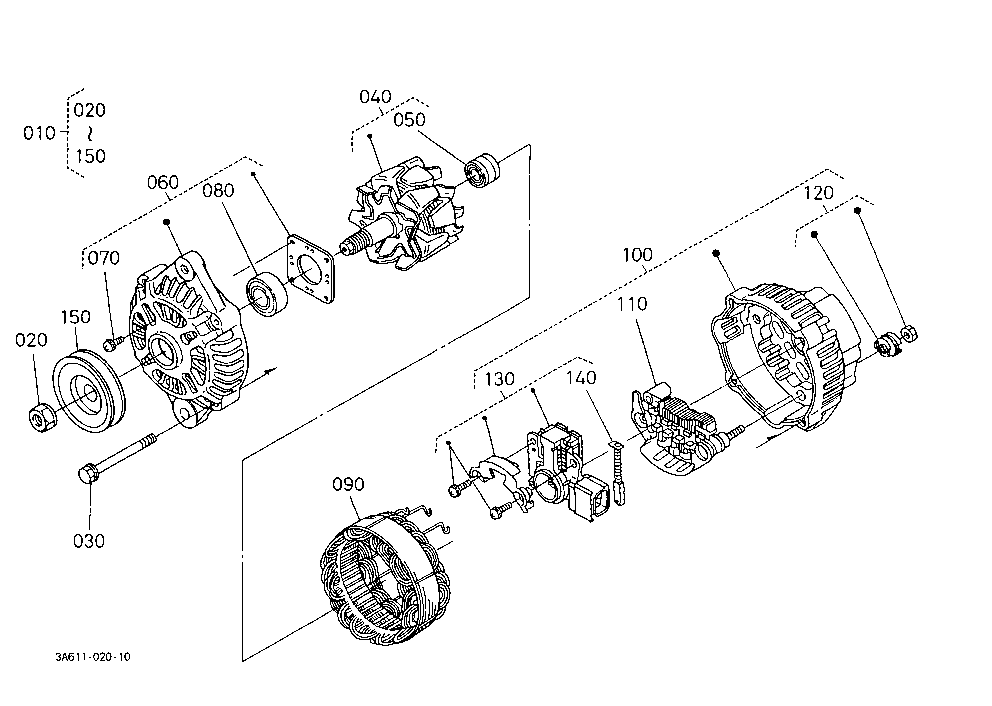 Alternator [Component Parts] [Ca]