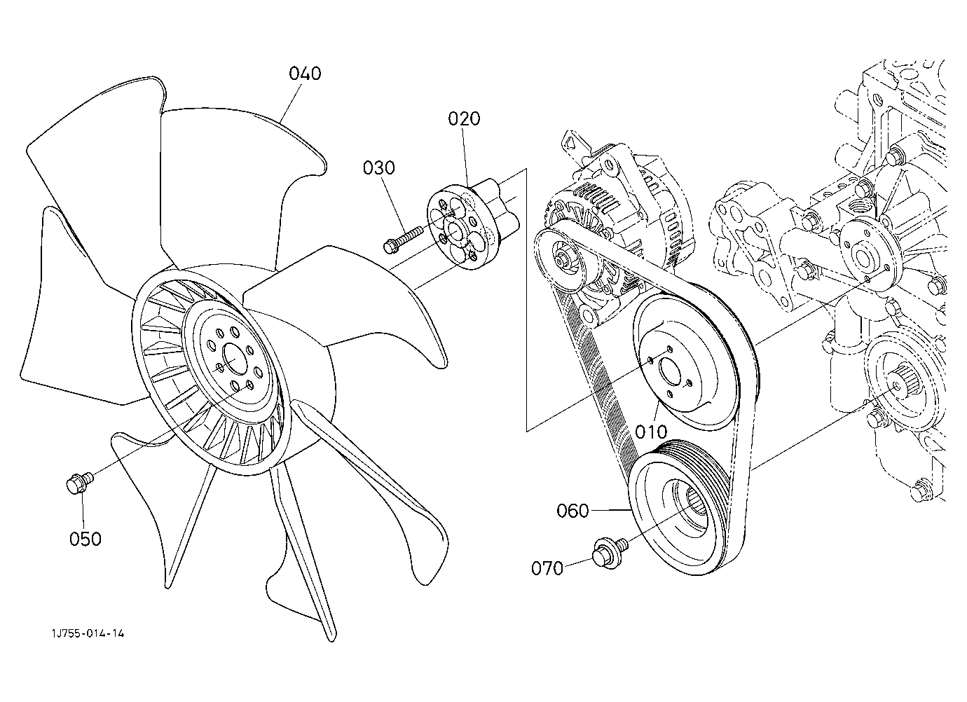 Fan And Pulley