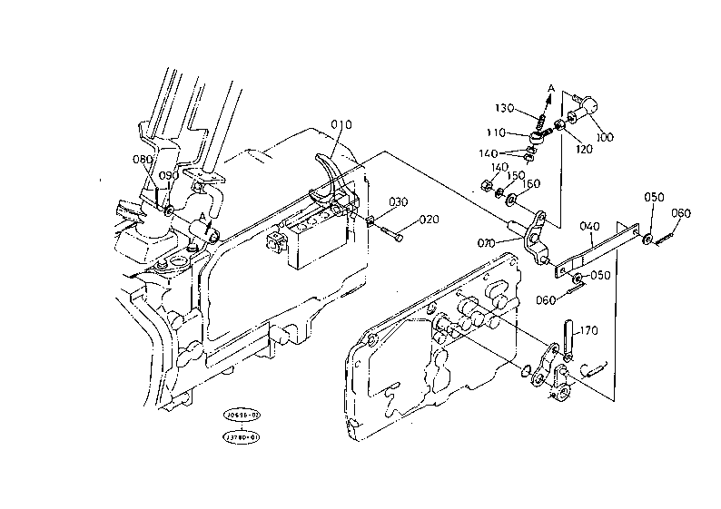 Shuttle Gear Shift Fork