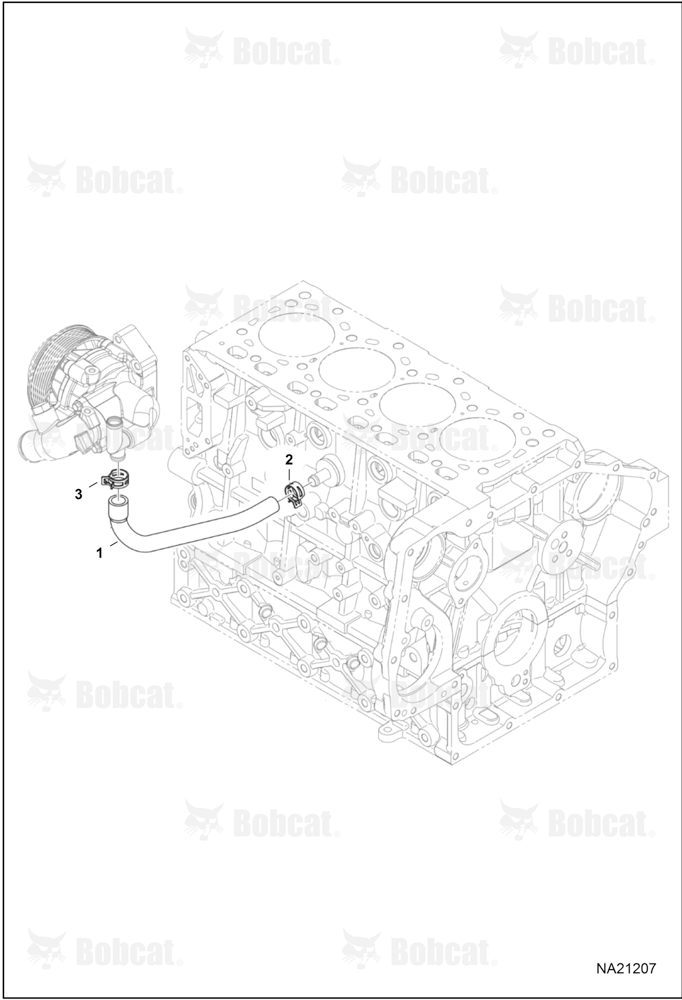 Cooling Water Hose