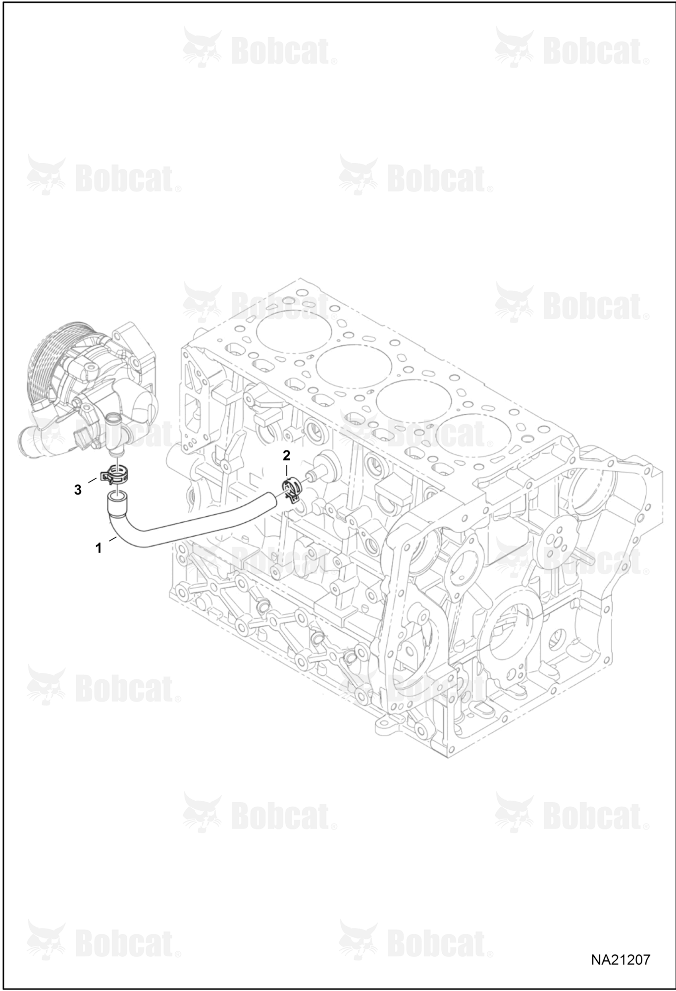 Cooling Water Hose