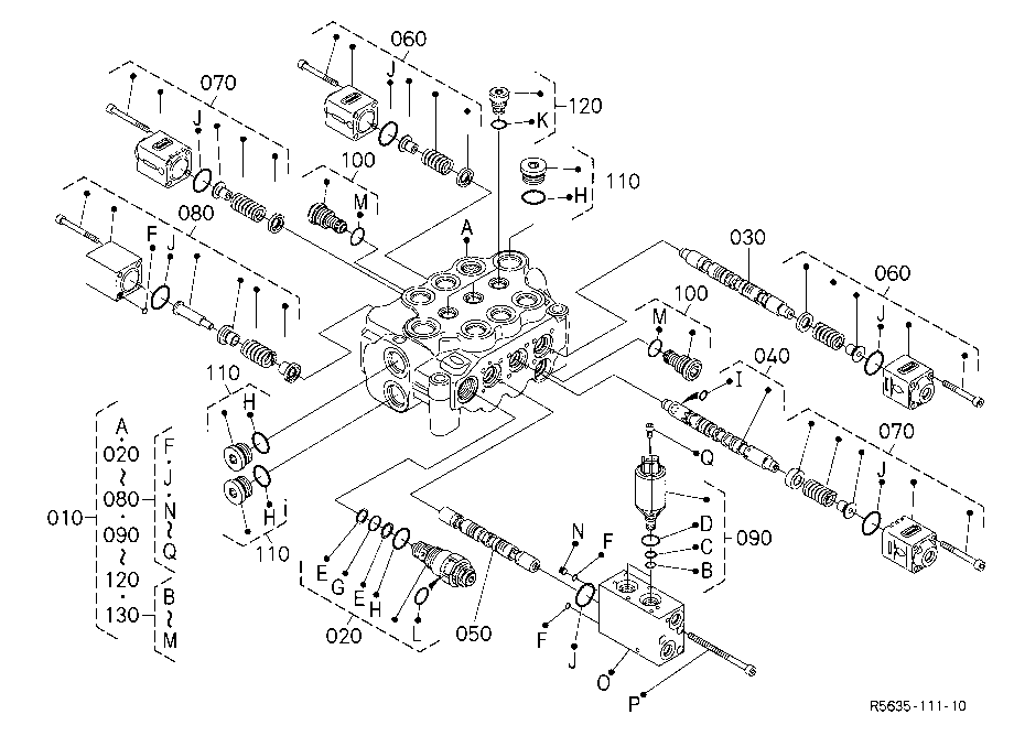 Control Valve (Component Parts)