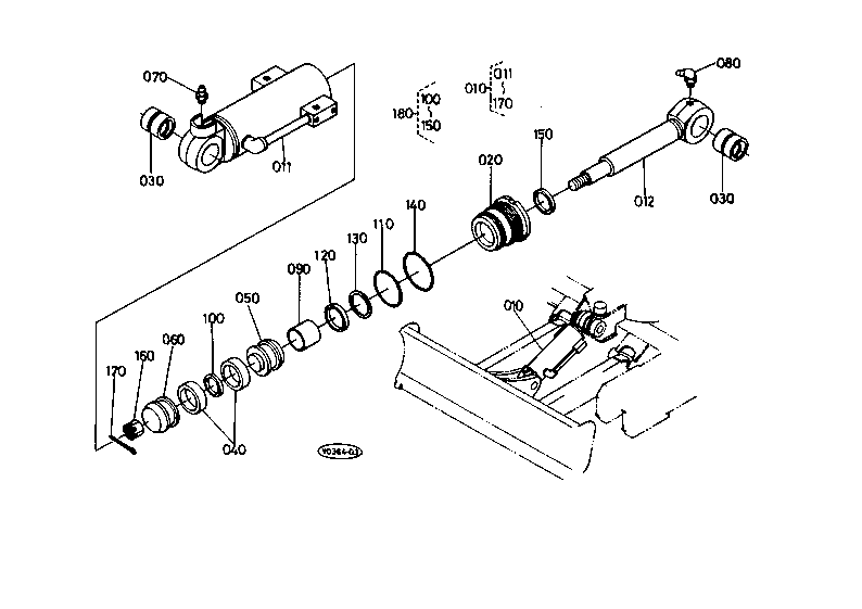 Dozer Cylinder and Component Parts
