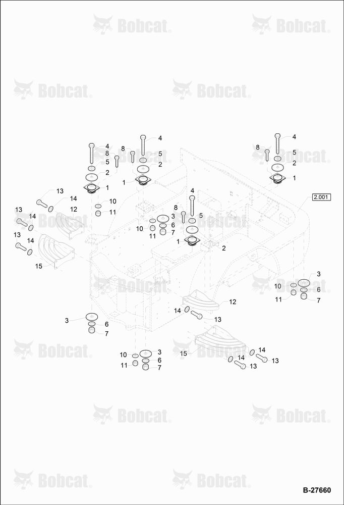STEPS, COVER, Floor Frame Shock Mounting