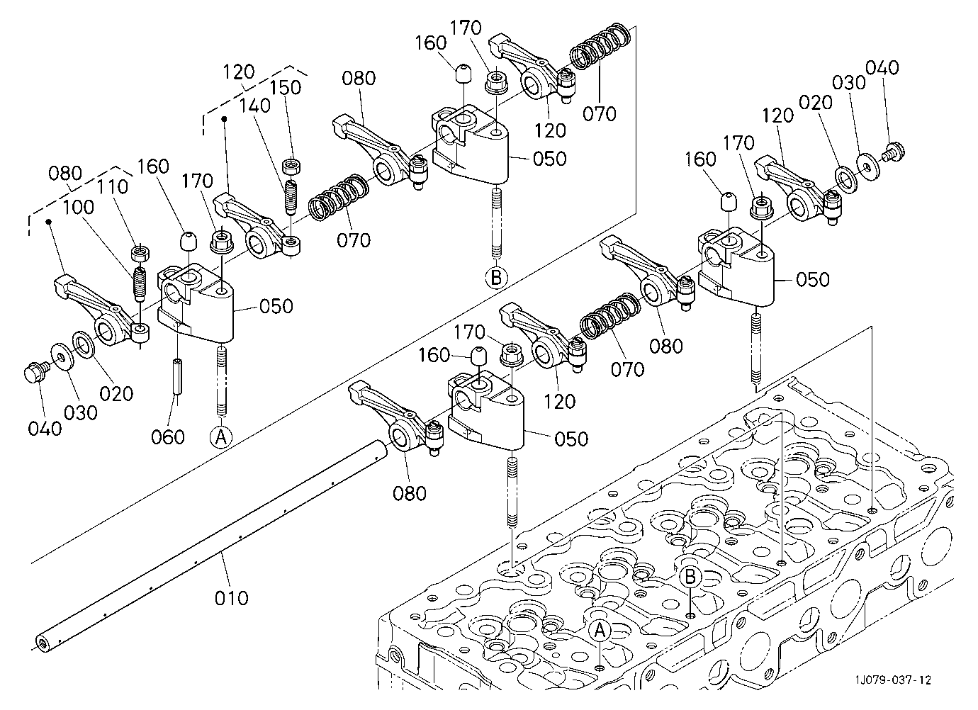 Valve And Rocker Arm