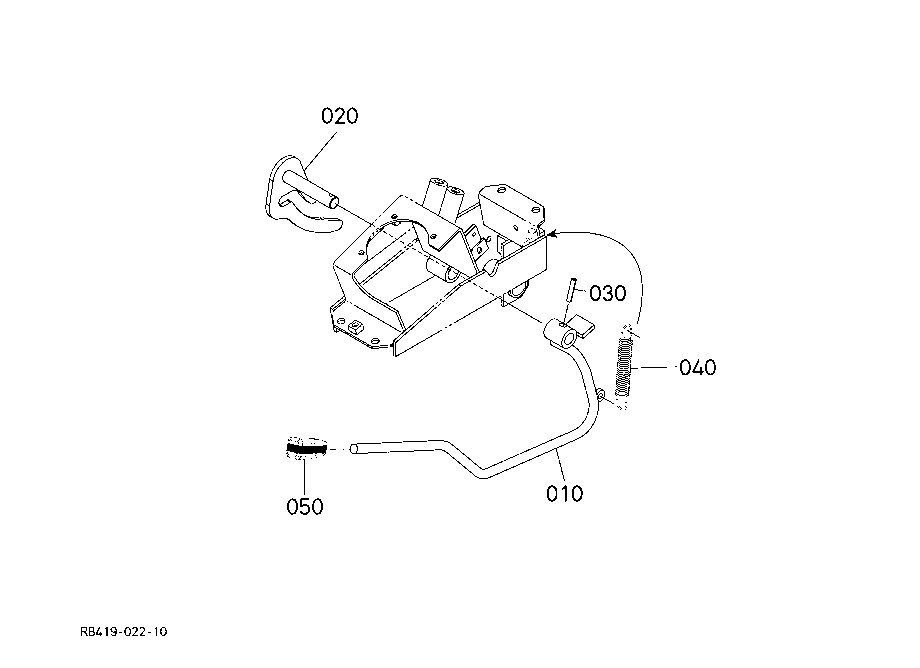 Control Lever (Safety Lock Lever)