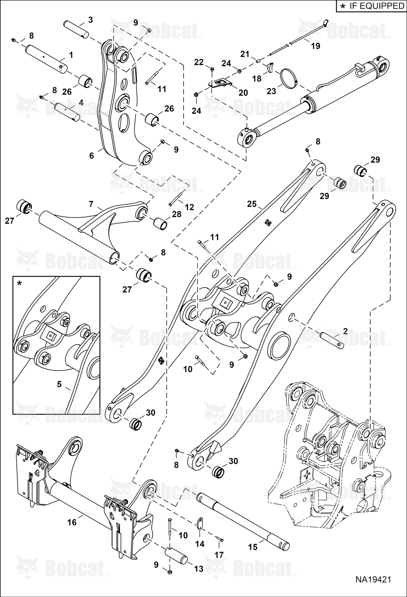 Lift Arm & BOB-TACH