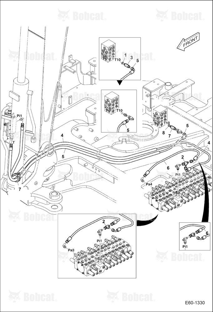 Hydraulic Pilot Circuitry (Boom Load Holding Valve)