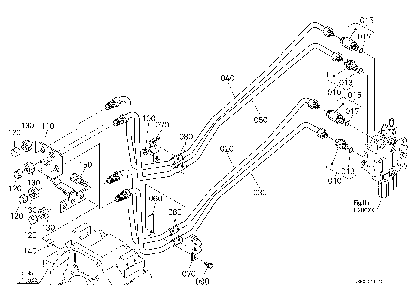 Hydraulic Loader Pipe