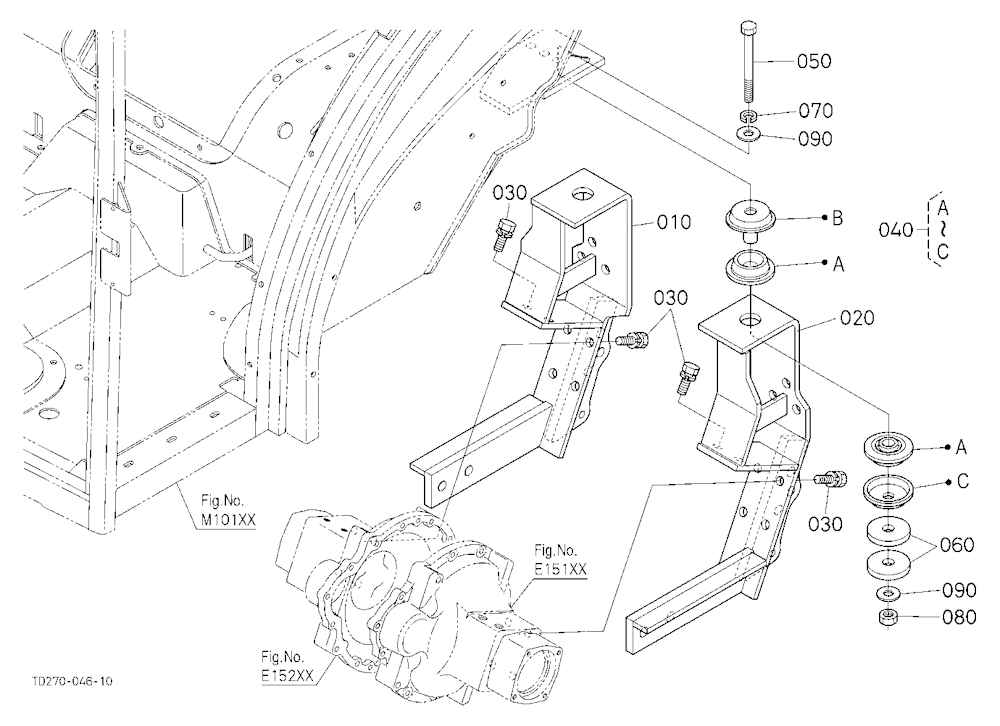Cab Bracket Rear