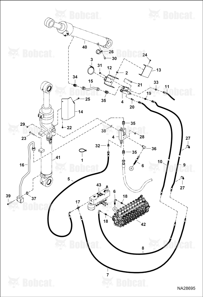 Hydraulic Circuitry (Load Hold)(Arm & Boom)