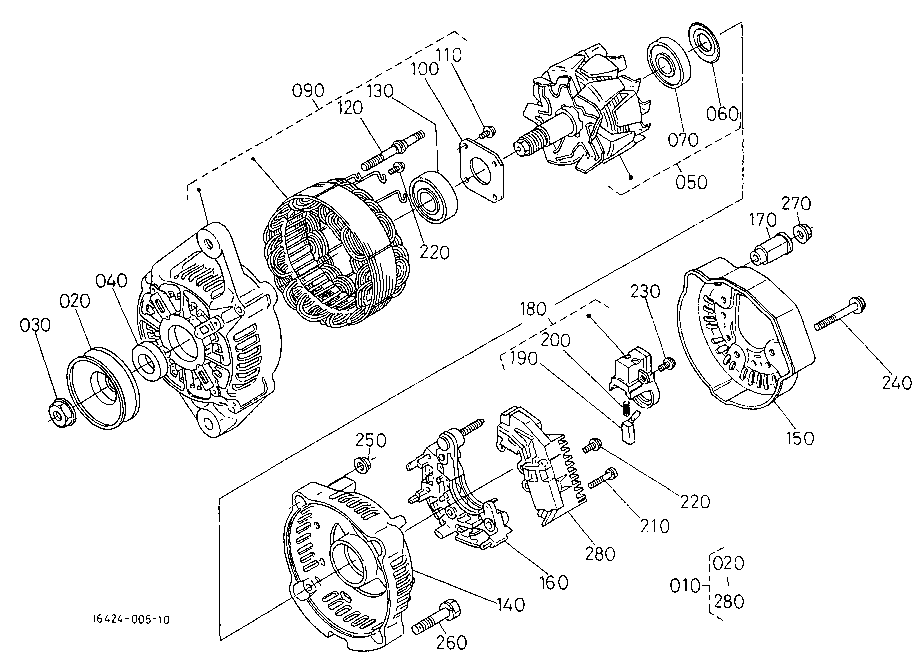 Alternator (Component Parts)