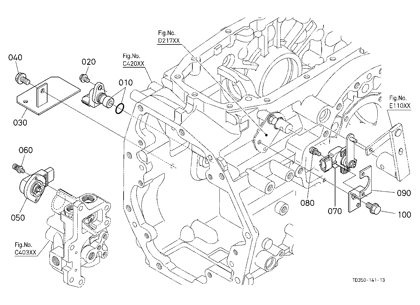 Sensor (Transmission Case/Hst)