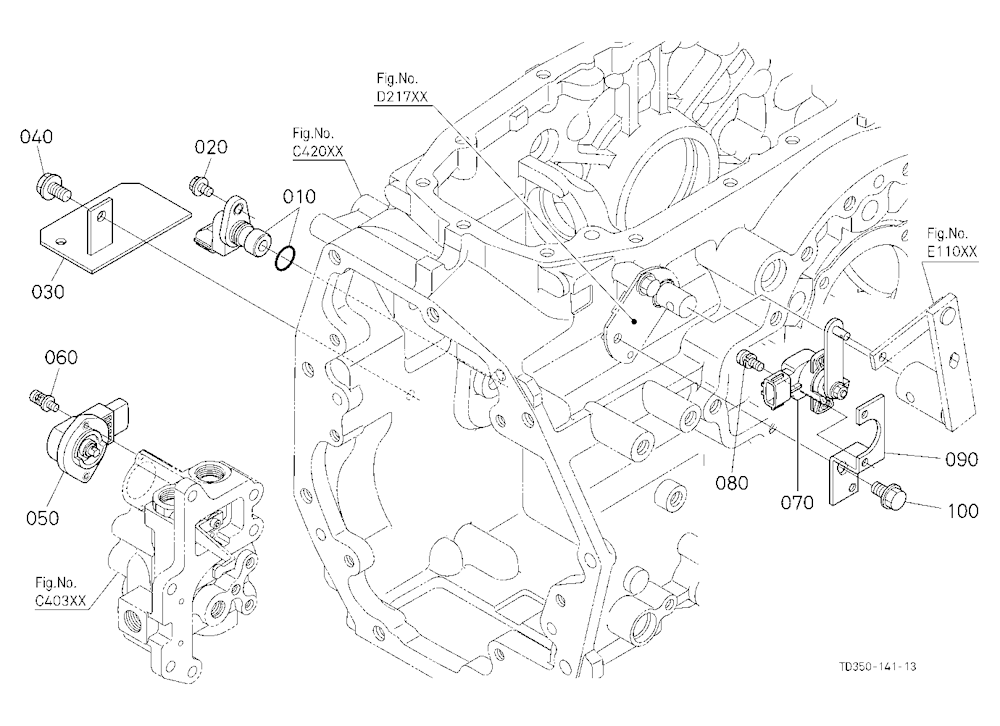 Sensor (Transmission Case/Hst)