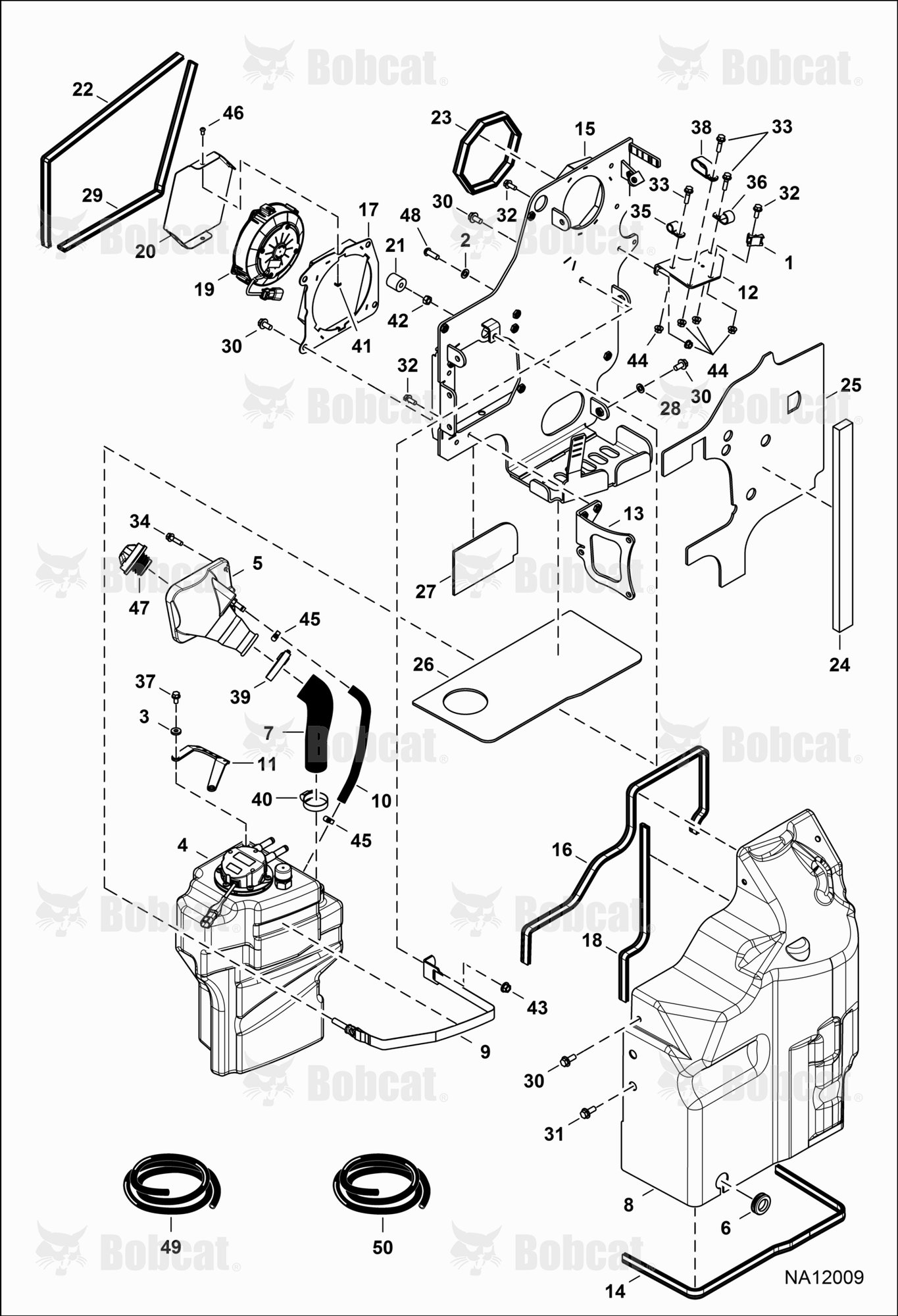 Engine & Attaching Parts (SCR System) (Housing) B3ZS11001 - B3ZS11039, B3ZT11001 - B3ZT11041
