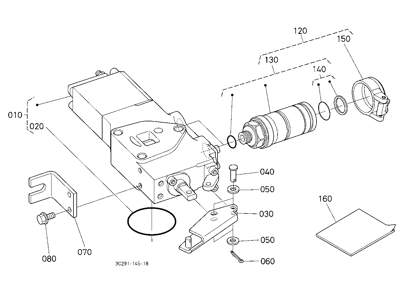 Auxiliary Control Valve Kit (Scd) [Option]