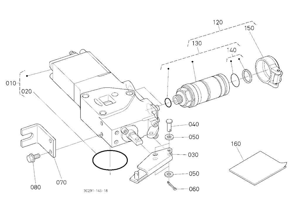 Auxiliary Control Valve Kit (Scd) [Option]