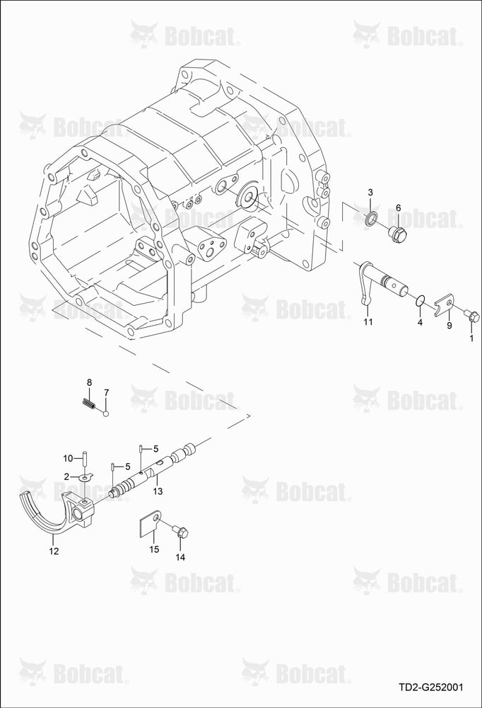 Shuttle Shift Fork Group