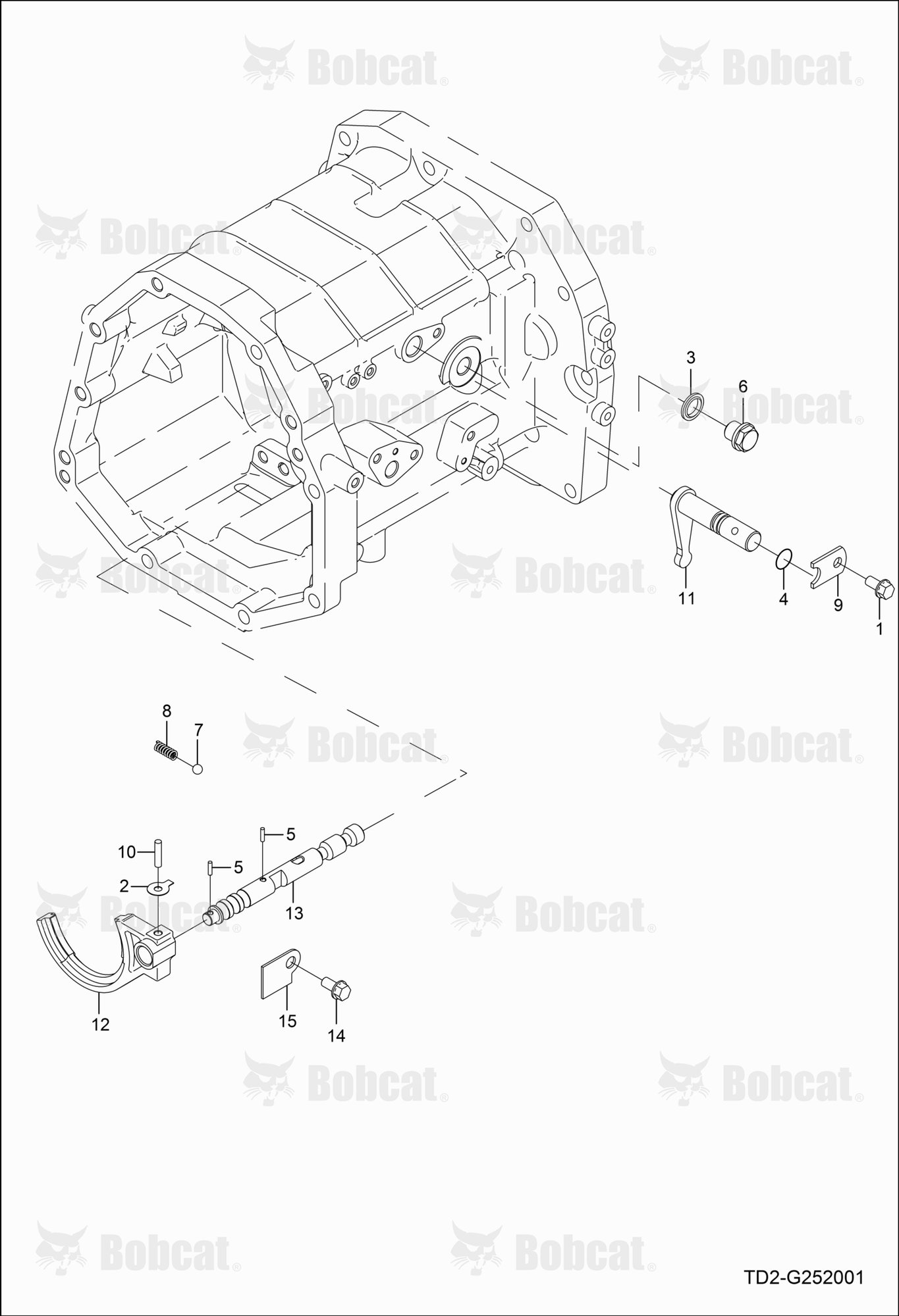 Shuttle Shift Fork Group