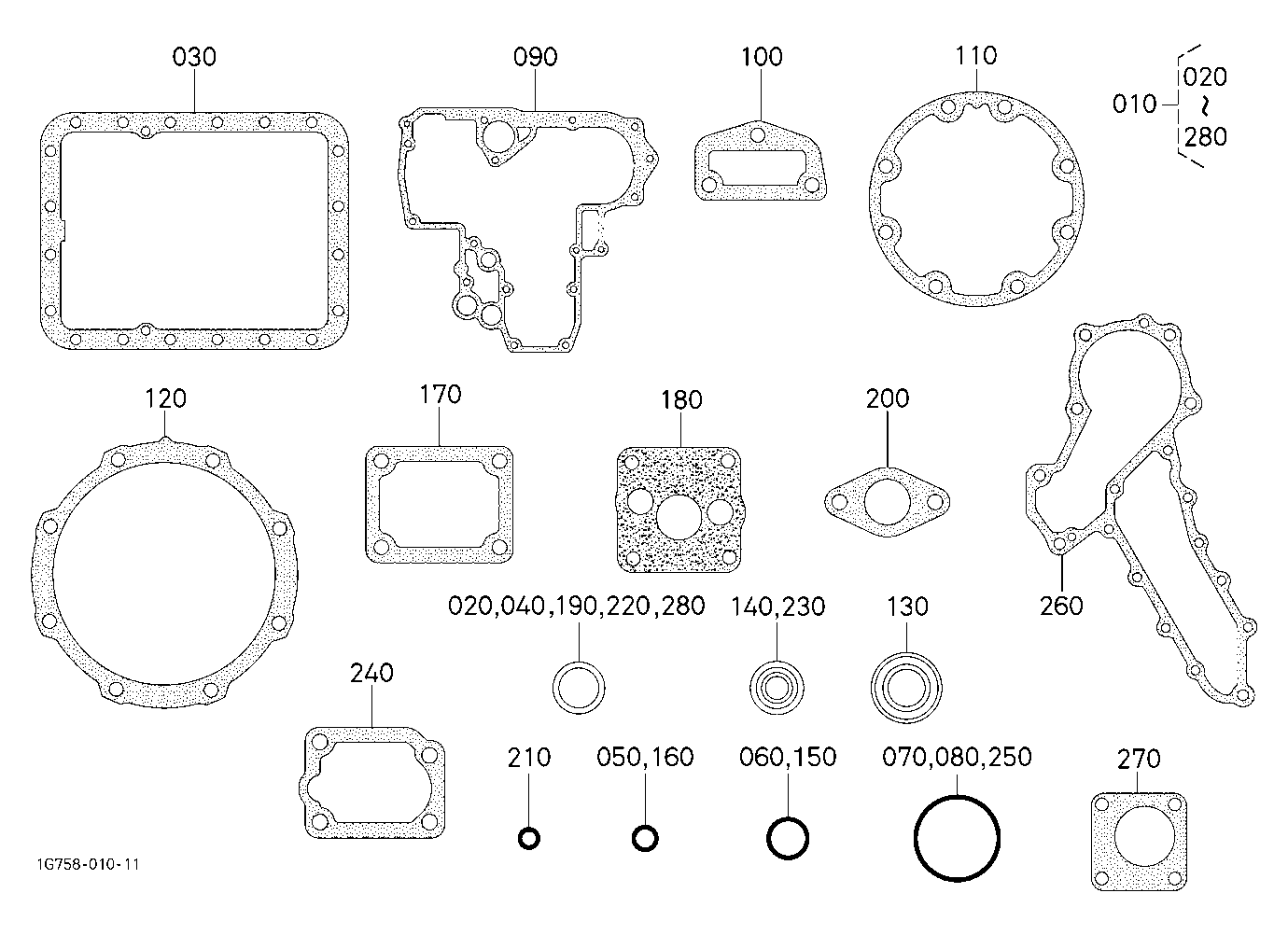 Lower Gasket Kit