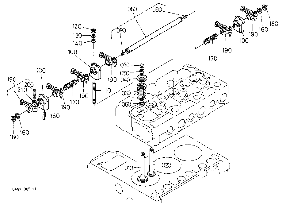 Valve And Rocker Arm